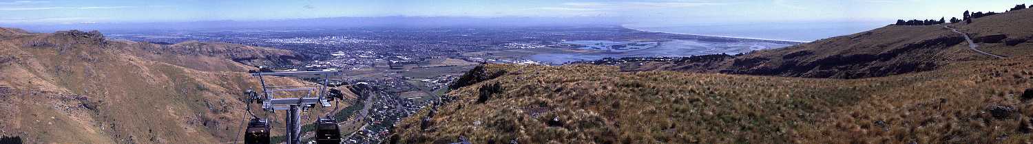 Panoramic View of Christchurch