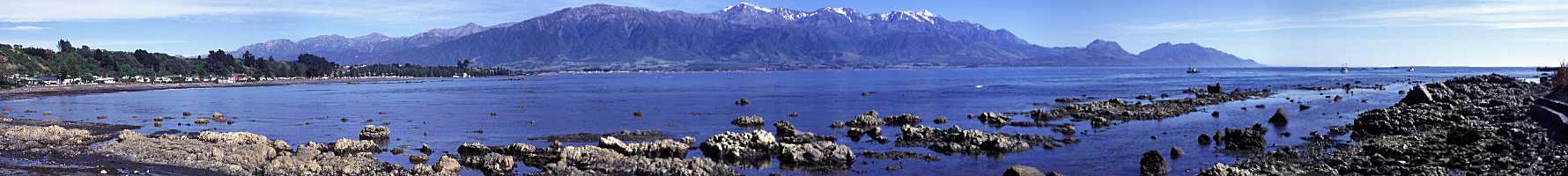 Panoramic View of Kaikoura Range