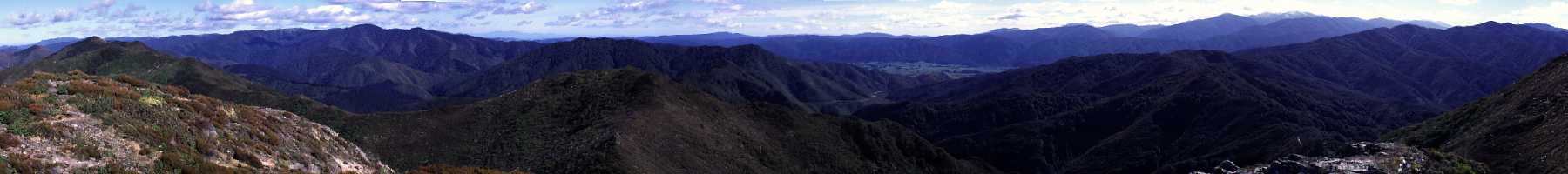 Panoramic View from Rimutaka Trig