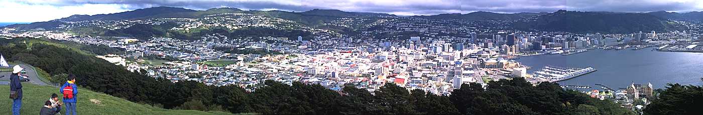 Panoramic View from Mt Victoria