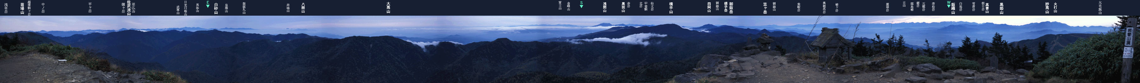 Panoramic View from Iwasugeyama